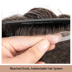 Premier Swiss Lace Toupee – Ultra-Light AIR-Lace Men's Hair Prosthesis My Store