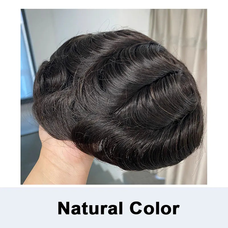Premier Swiss Lace Toupee – Ultra-Light AIR-Lace Men's Hair Prosthesis
