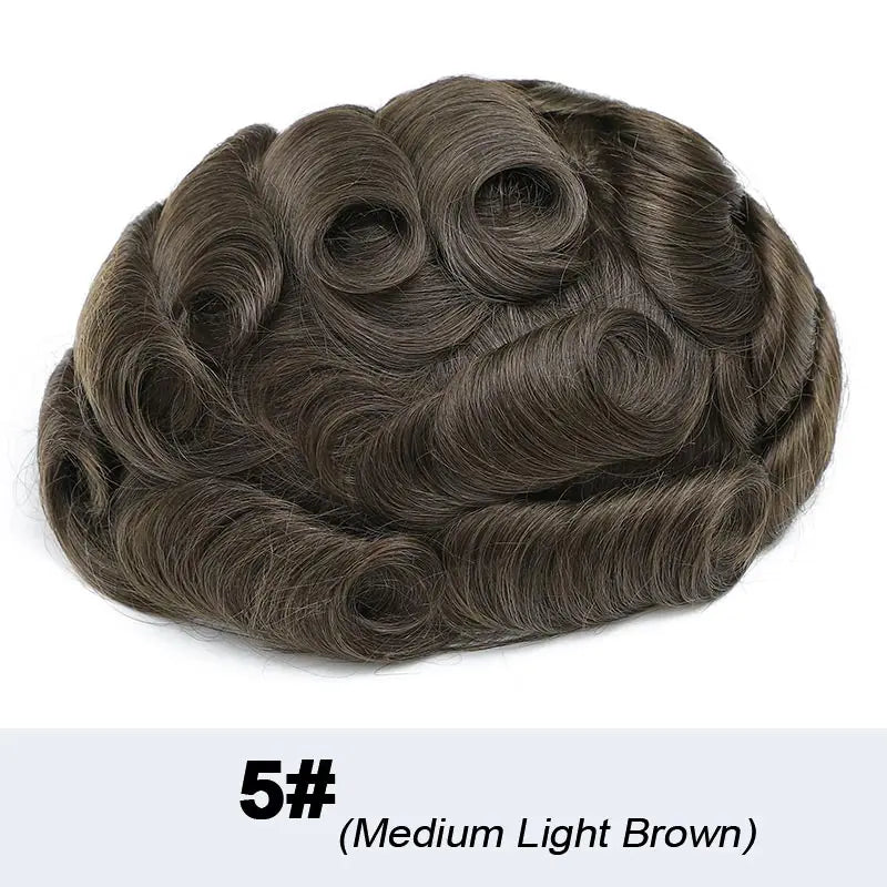 Premier Swiss Lace Toupee – Ultra-Light AIR-Lace Men's Hair Prosthesis