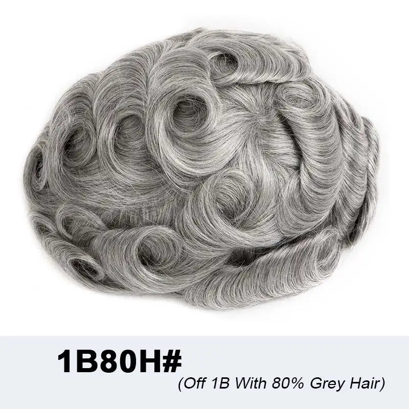 Premier Swiss Lace Toupee – Ultra-Light AIR-Lace Men's Hair Prosthesis