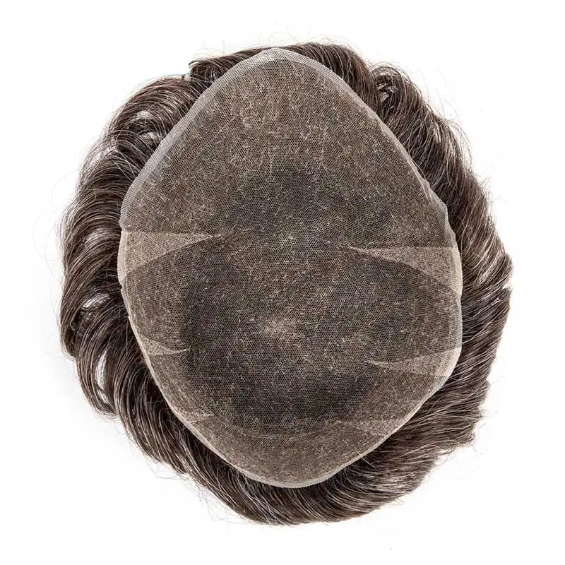 Premier Swiss Lace Toupee – Ultra-Light AIR-Lace Men's Hair Prosthesis