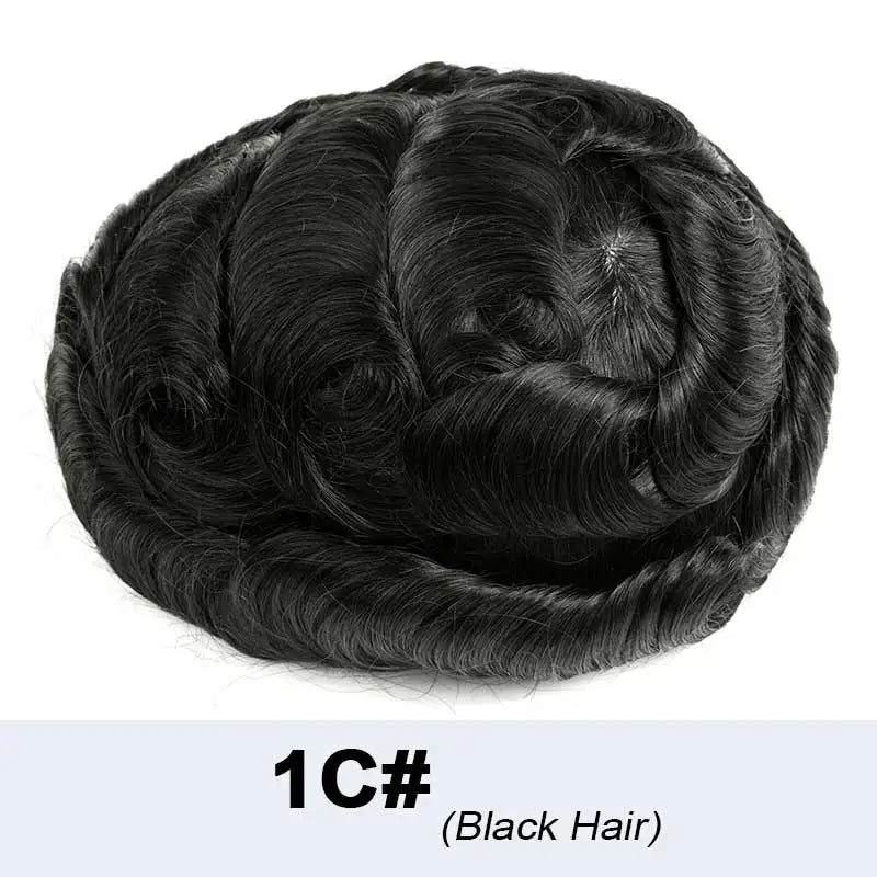 Premier Swiss Lace Toupee – Ultra-Light AIR-Lace Men's Hair Prosthesis