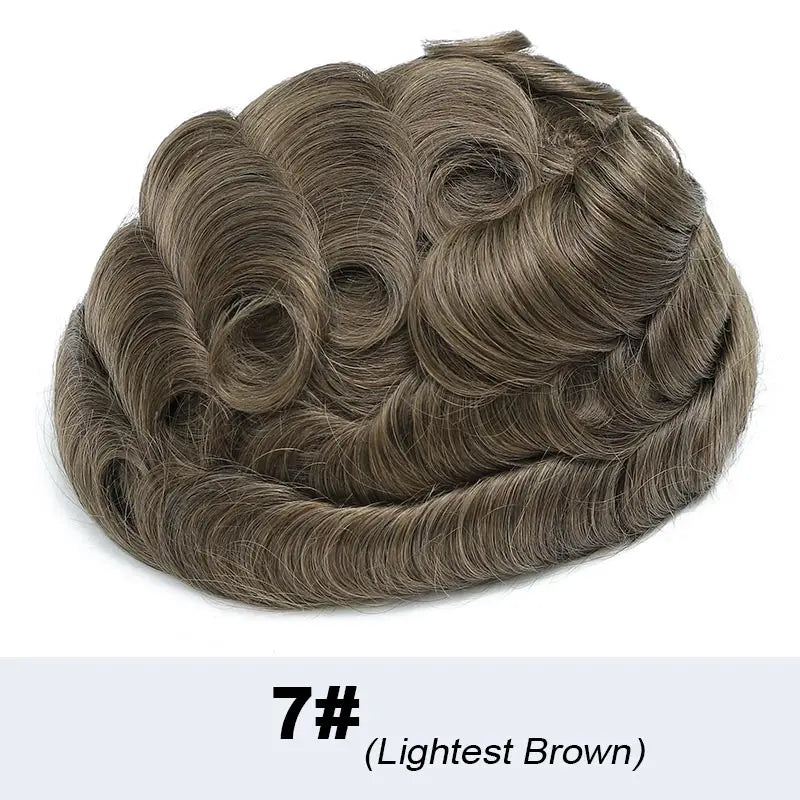 Premier Swiss Lace Toupee – Ultra-Light AIR-Lace Men's Hair Prosthesis