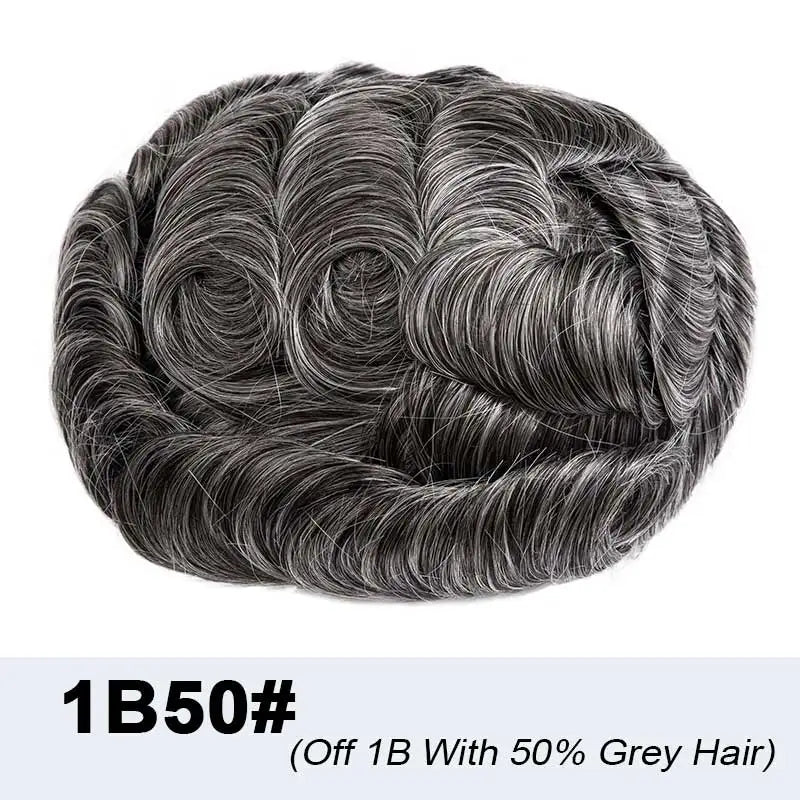 Premier Swiss Lace Toupee – Ultra-Light AIR-Lace Men's Hair Prosthesis