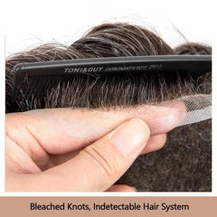 Premier Swiss Lace Toupee – Ultra-Light AIR-Lace Men's Hair Prosthesis