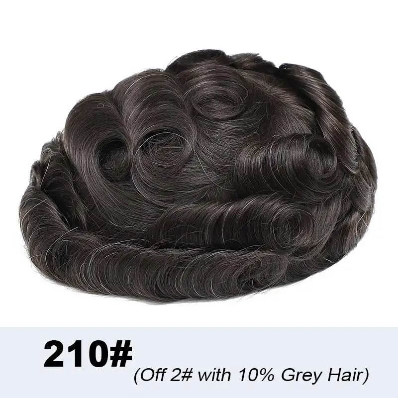 Premier Swiss Lace Toupee – Ultra-Light AIR-Lace Men's Hair Prosthesis