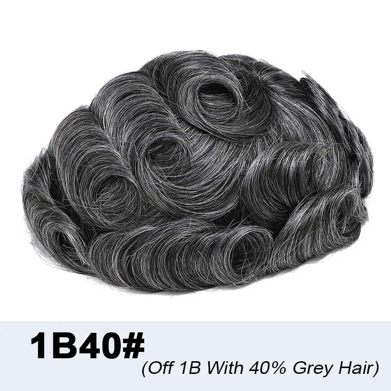 Premier Swiss Lace Toupee – Ultra-Light AIR-Lace Men's Hair Prosthesis