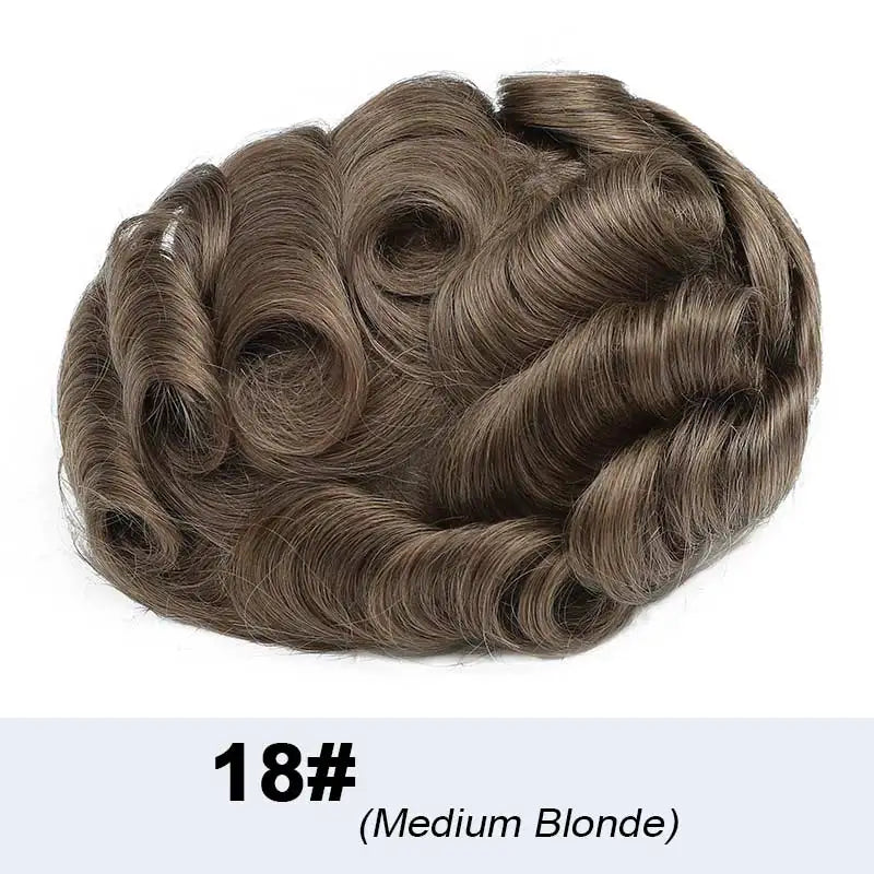Premier Swiss Lace Toupee – Ultra-Light AIR-Lace Men's Hair Prosthesis